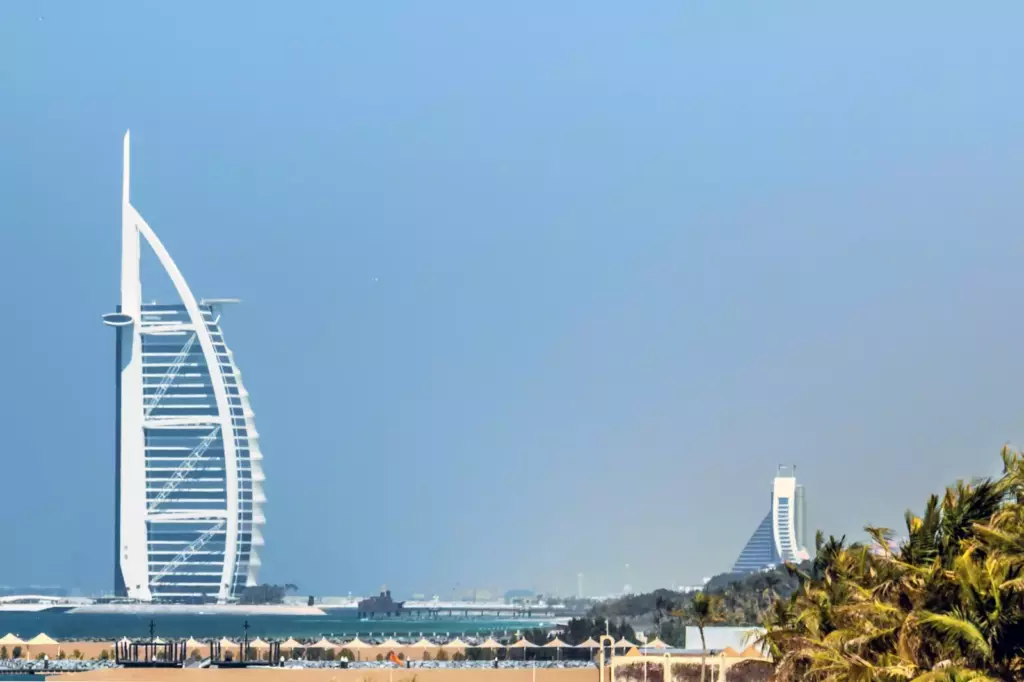 Beach in Dubai