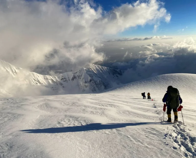 climbing in Kyrgyzstan