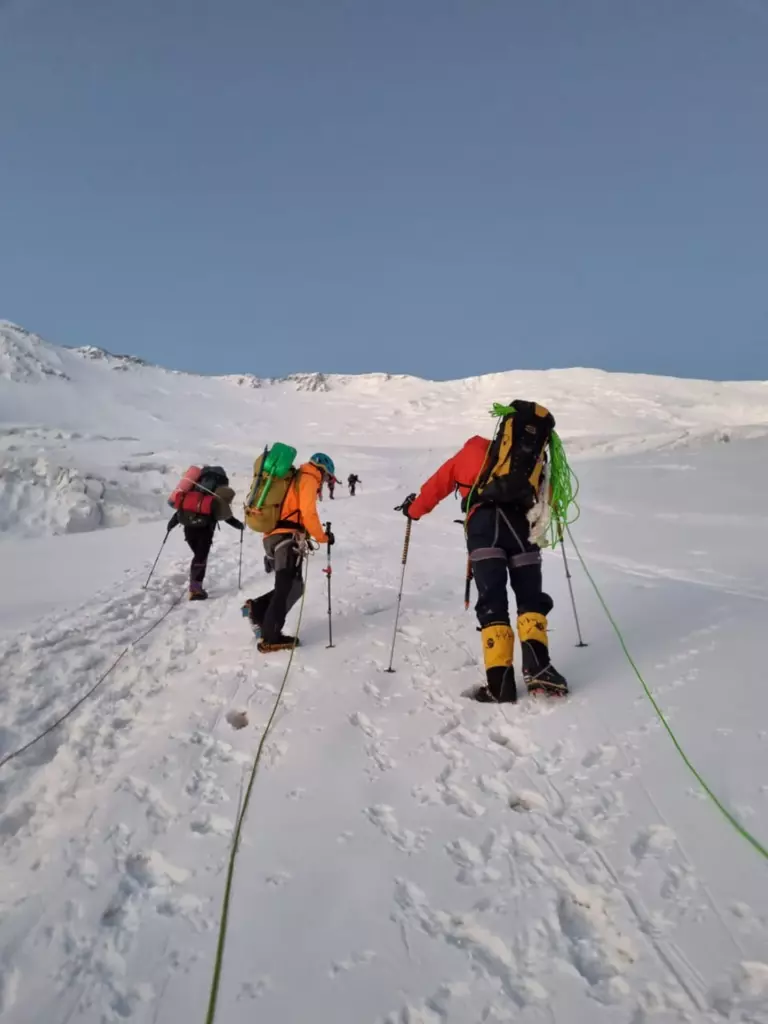 climbing in Kyrgyzstan