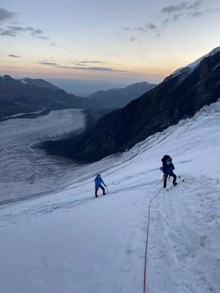 climbing in Kyrgyzstan